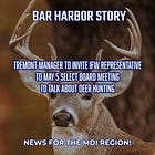 Tremont Manager to Invite IFW Representative to May 5 Select Board Meeting to Talk About Deer Hunting