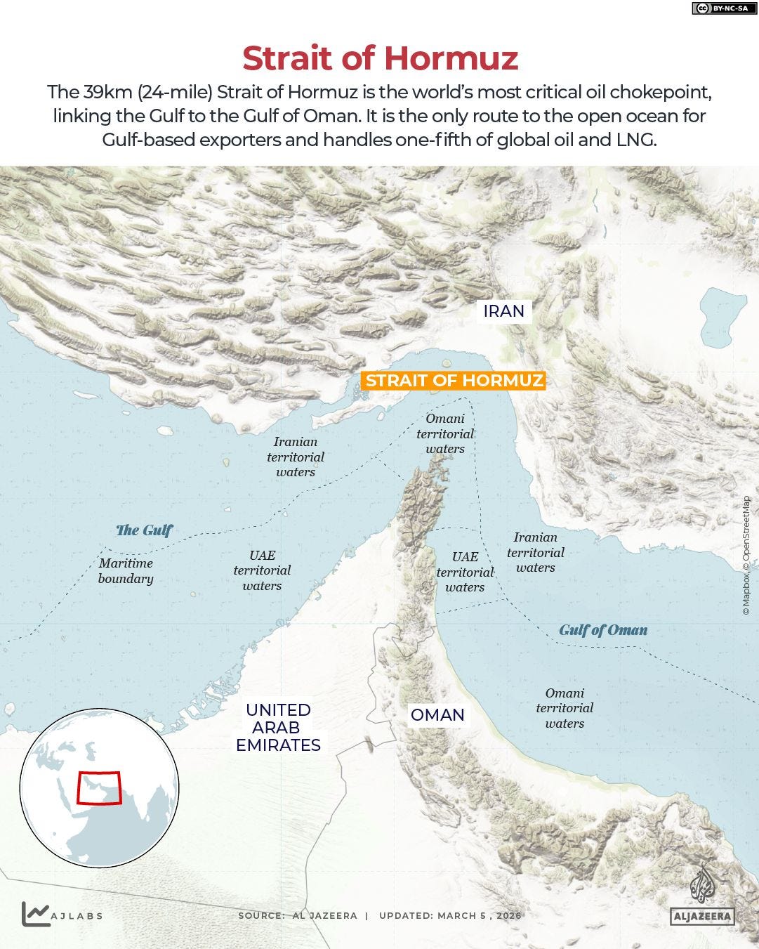 IRGC warns against new Hormuz route for ships: What we know | US-Israel war  on Iran News | Al Jazeera