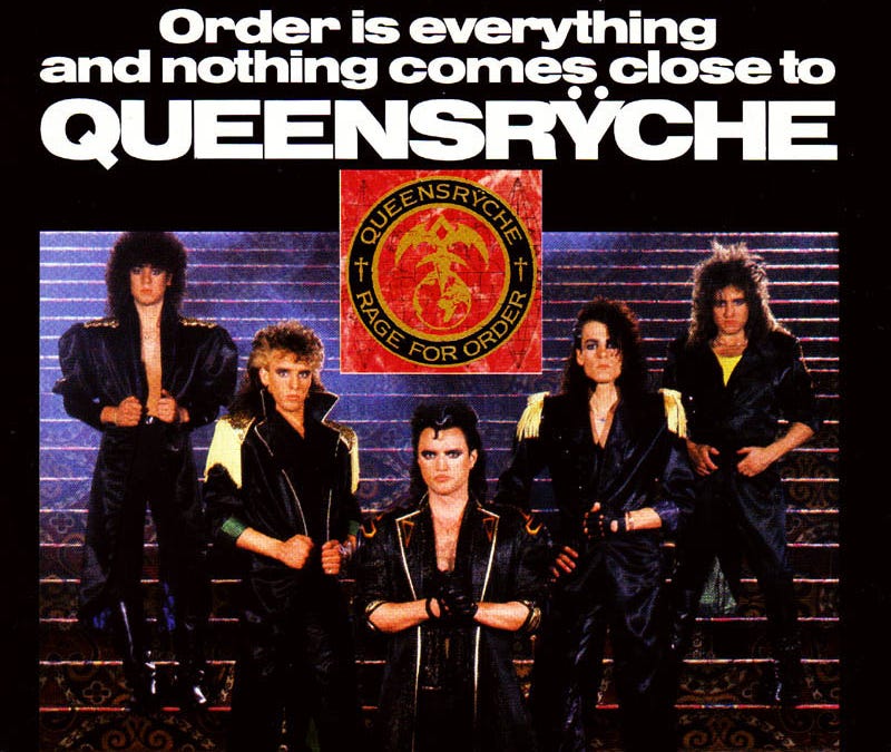What I'm Listening To: Queensrÿche's RAGE FOR ORDER Demos