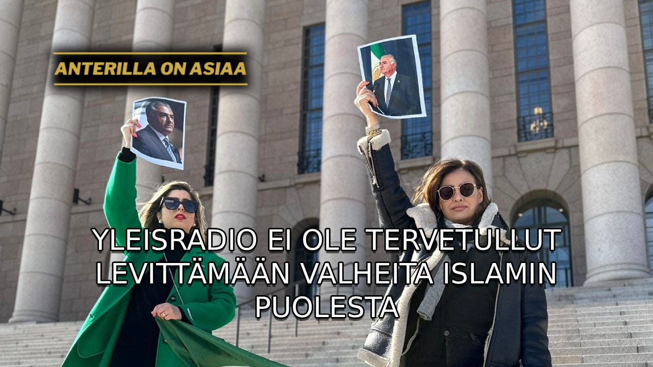 Radikaali, islamisoitunut ja natsi-propagandalaitos ei ole tervetullut valehtelemaan mielenosoitukseen vähemmistöistä alistavan Iranin islamilaisen hirmuhallituksen puolesta ja vääristämään mielenosoittajien motiiveja - ikään kuin he eivät osoittaisi mieltään sharia-lakia, islamismia, islamia, teokratiaa ja sen julmuutta vastaan. Radikaali, islamisoitunut ja natsi-propagandalaitos ei ole tervetullut valehtelemaan mielenosoitukseen vähemmistöistä alistavan Iranin islamilaisen hirmuhallituksen puolesta ja vääristämään mielenosoittajien motiiveja - ikään kuin he eivät osoittaisi mieltään sharia-lakia, islamismia, islamia, teokratiaa ja sen julmuutta vastaan.