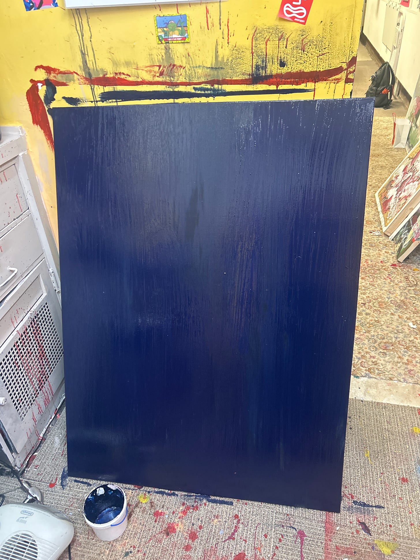 Different photos of different layers of paint, trying to channel Rothko. Different photos of different layers of paint, trying to channel Rothko.