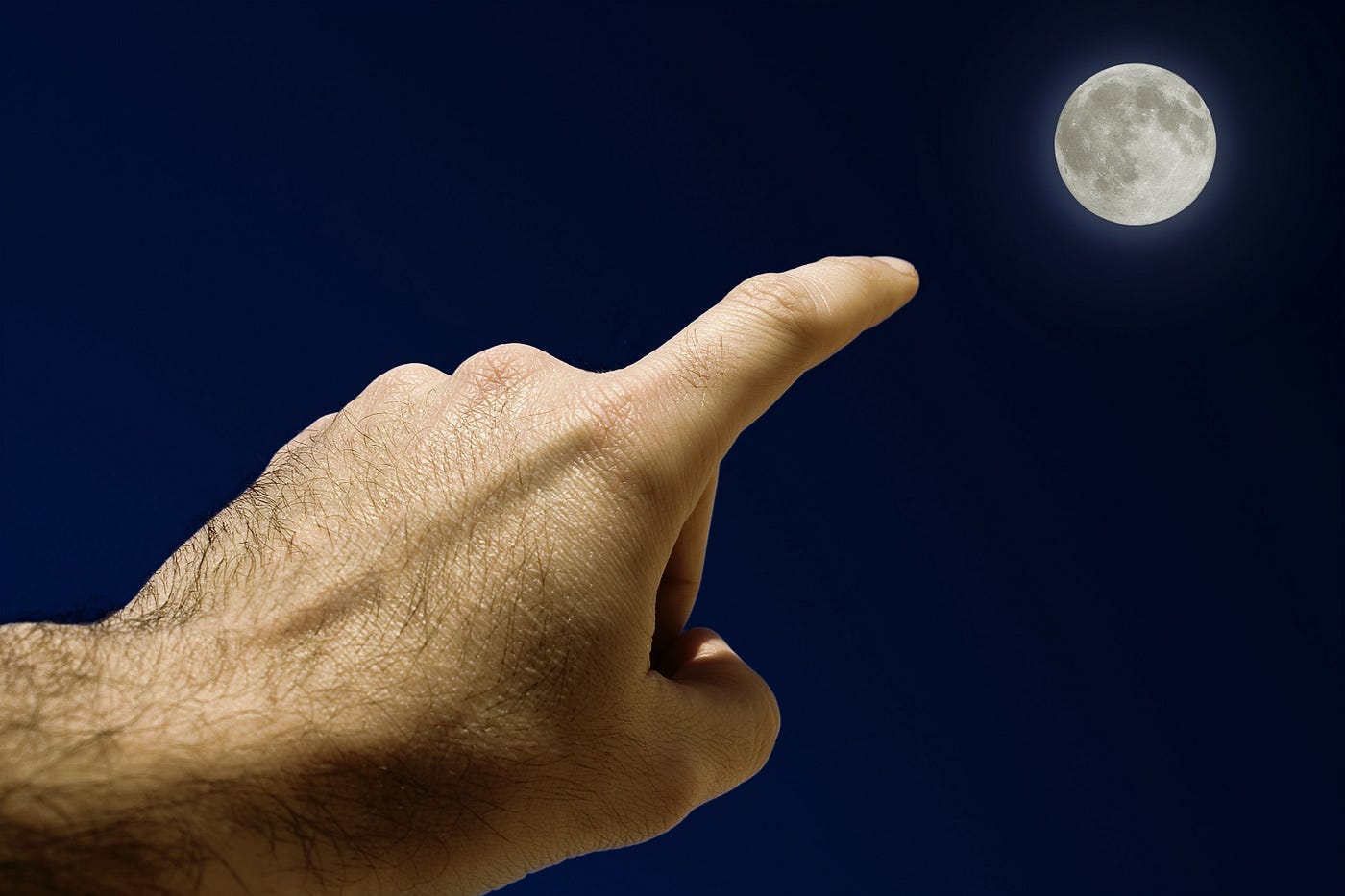 Why This Finger Pointing at the Moon? | by Jerry Sherwood | The Taoist  Online