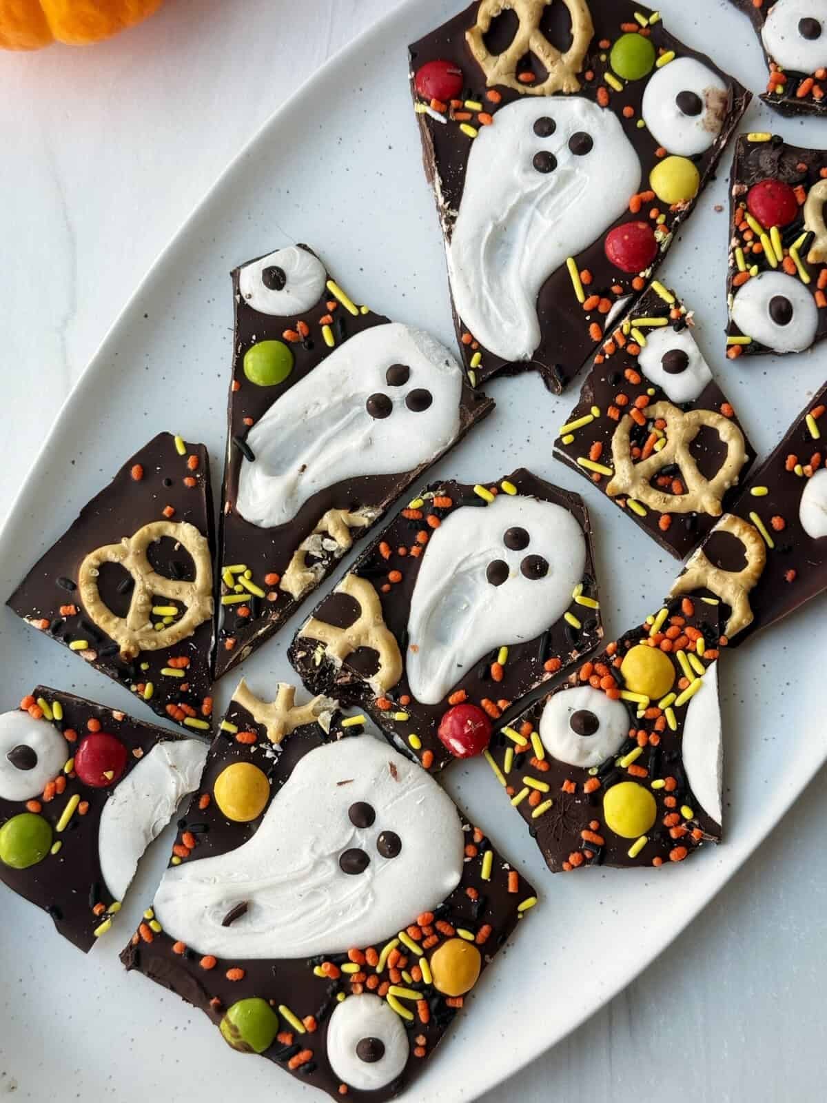 Halloween bark