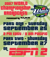 2007 DCI World Championship on ESPN2 today, 2 p.m. ET