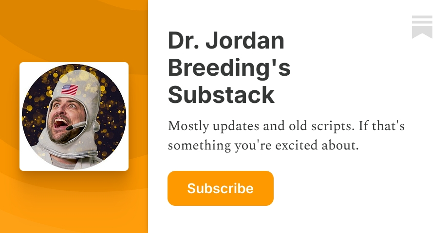 Dr. Jordan Breeding's Substack | Substack