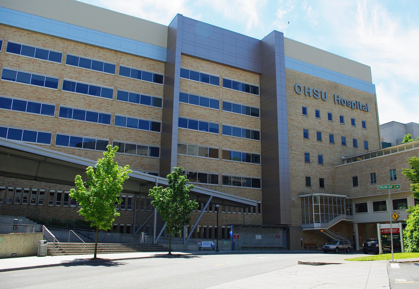 OHSU Hospital front - Portland, Oregon