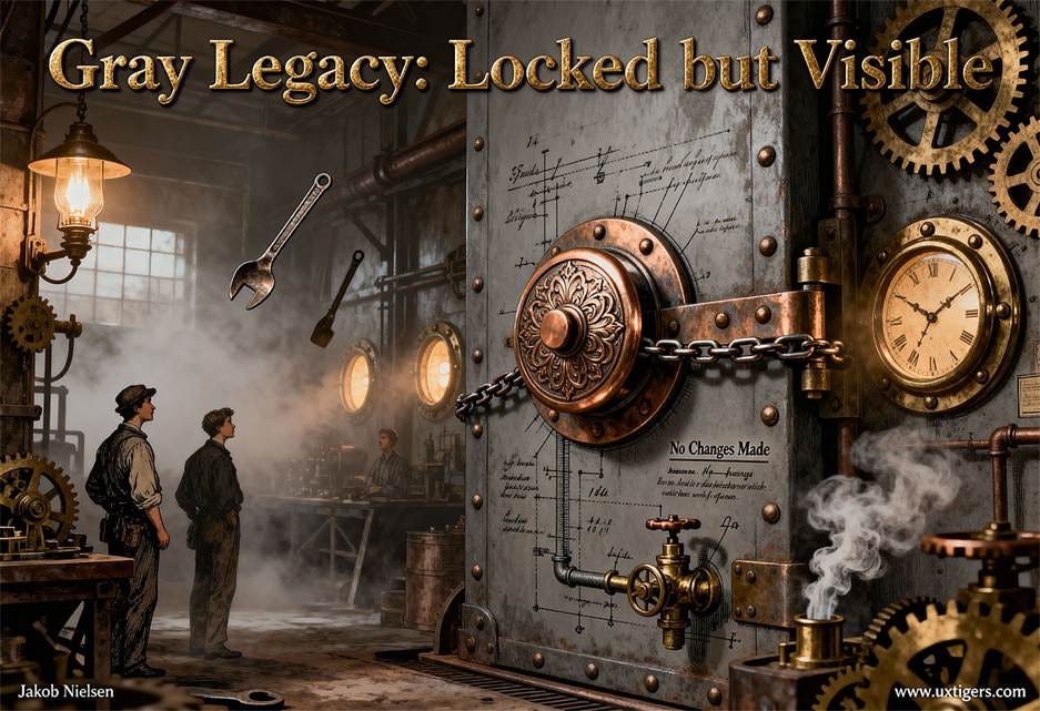 A group of men standing in a room with steampunk objects

AI-generated content may be incorrect.