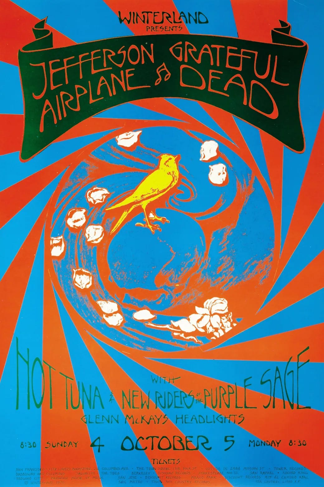 Grateful Dead—Quadraphonic Radio Broadcast, Winterland Arena, San