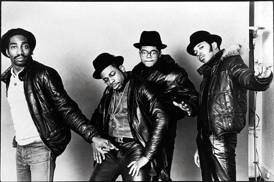 Larry Smith with Run DMC