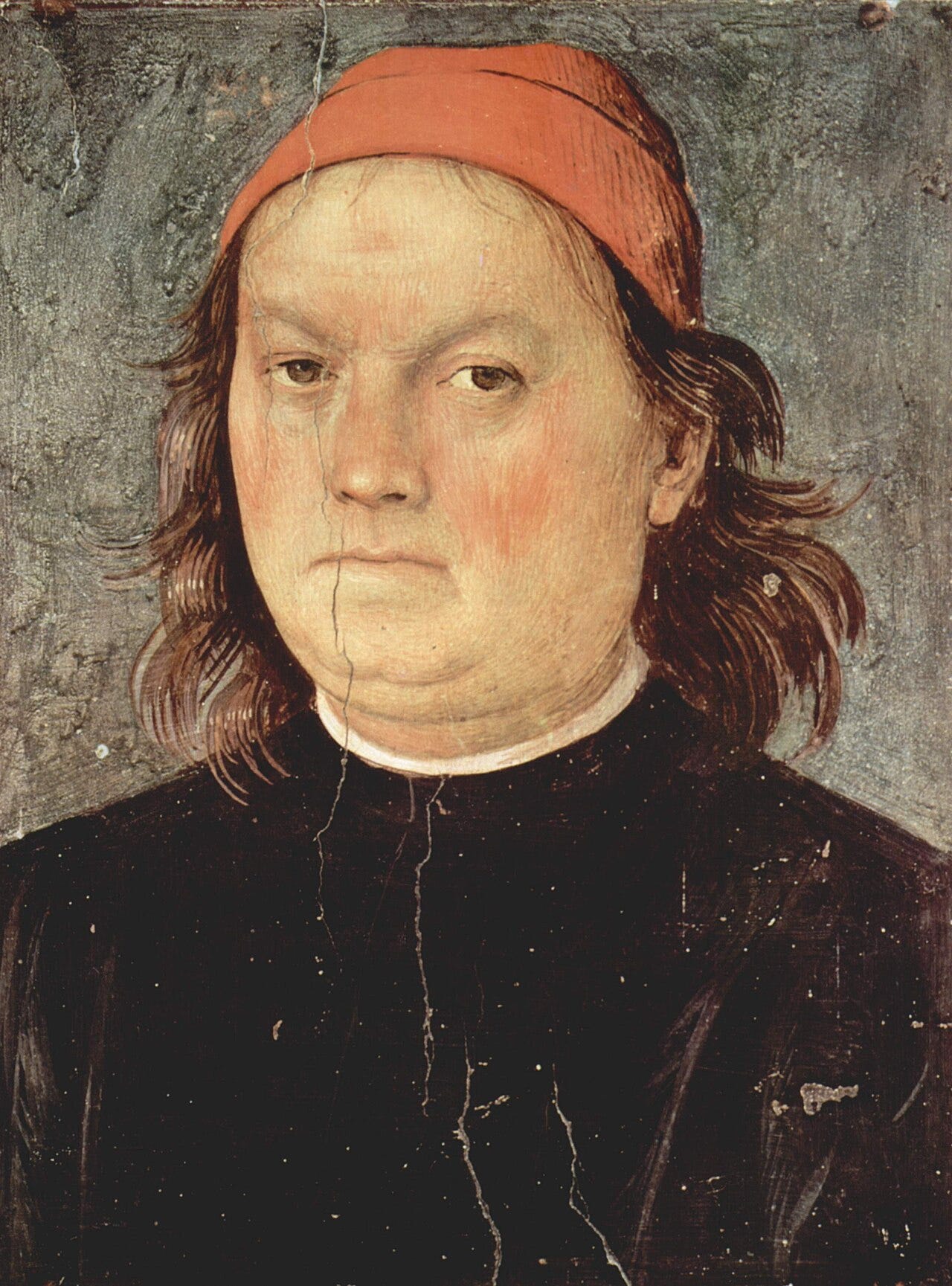 Devotional panel by Perugino Devotional panel by Perugino