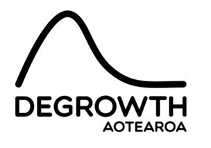 Degrowth Aotearoa NZ logo Degrowth Aotearoa NZ logo