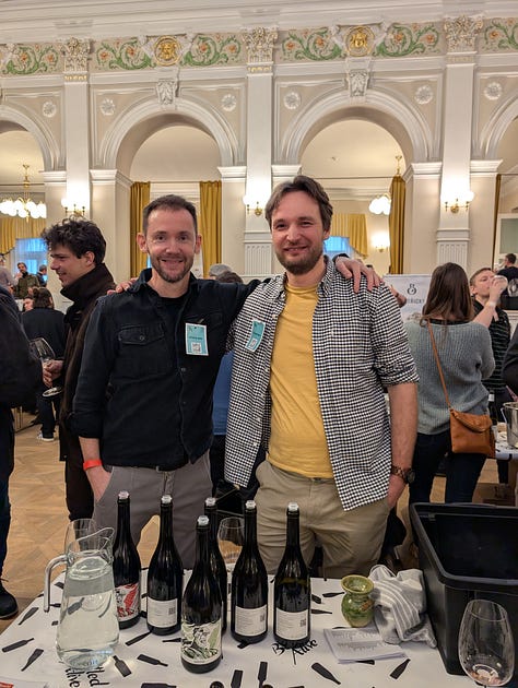 winemakers and tasters at Bottled Alive 2026, Tábor, Czechia