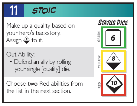 Personality entry for Stoic Personality entry for Stoic