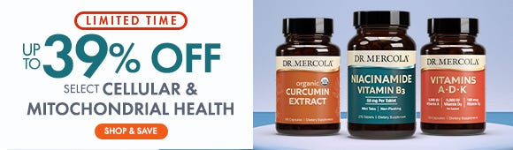 Get up to 39% Off on Select Cellular and Mitochondrial Health Get up to 39% Off on Select Cellular and Mitochondrial Health