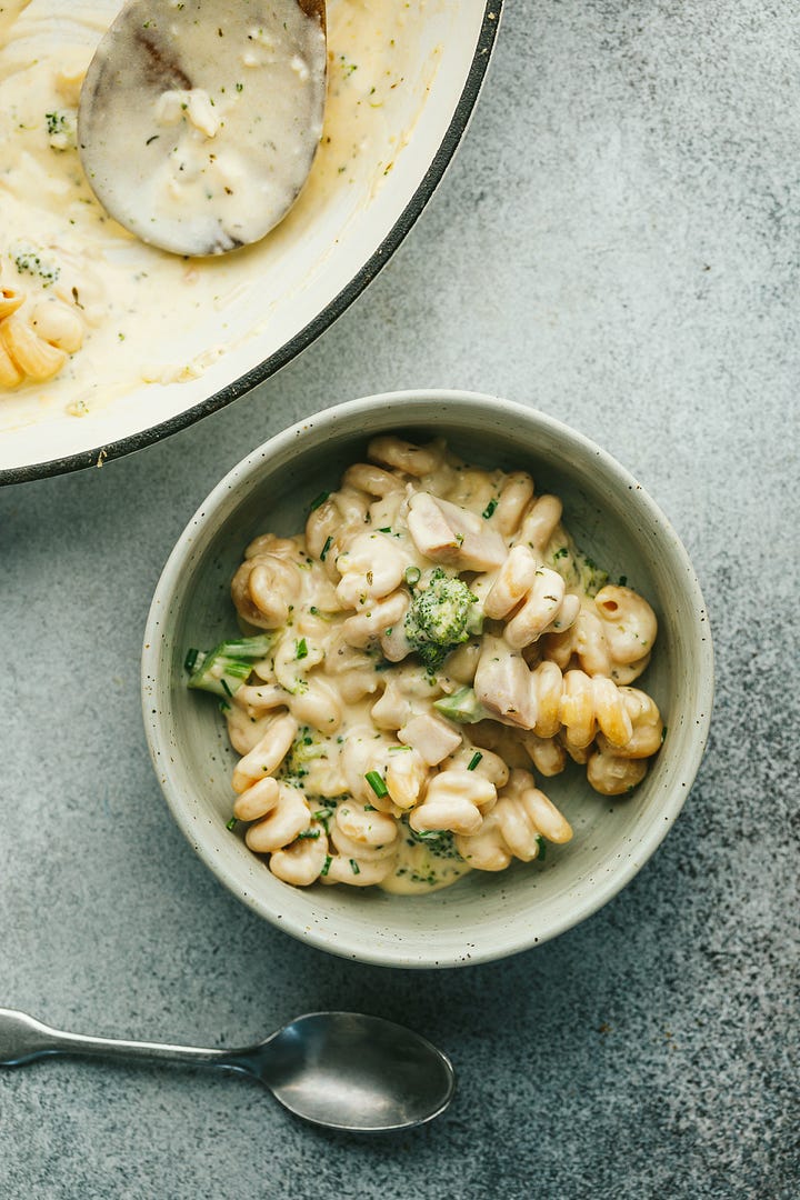 High protein mac and cheese.