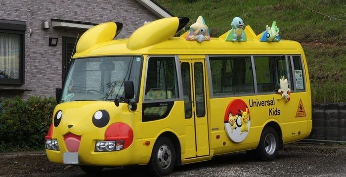 pikachu bus