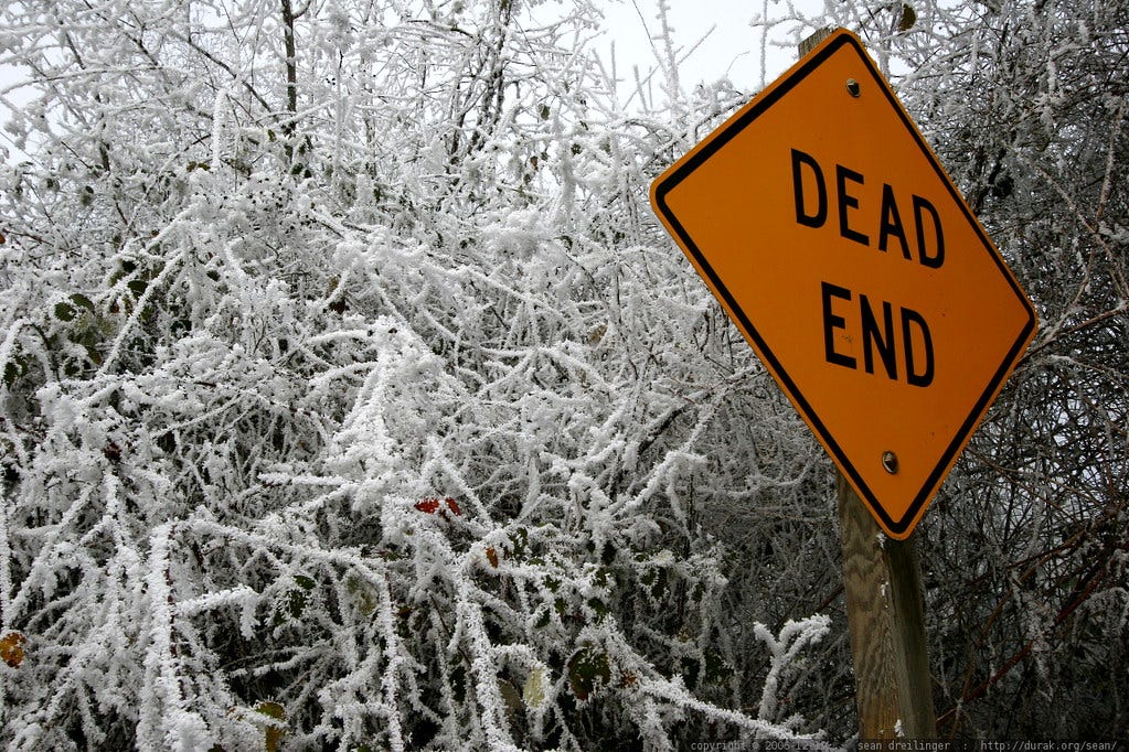 dead end - frost - _MG_7201 dead end - frost - _MG_7201
