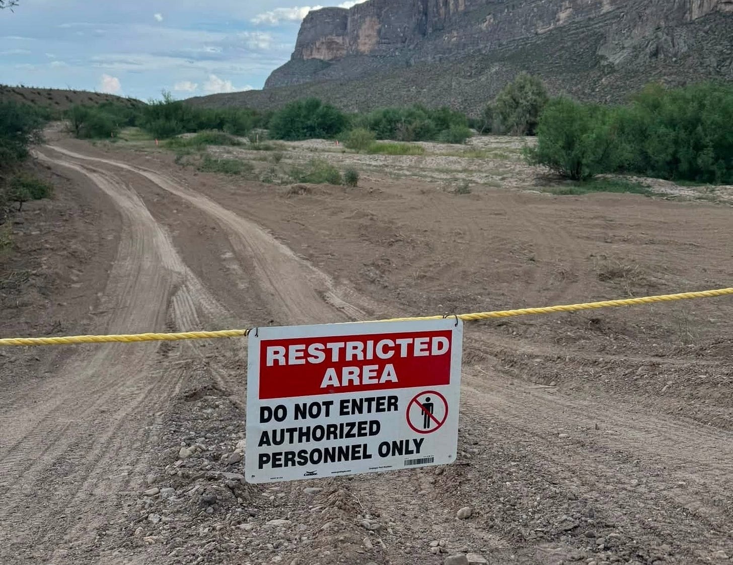 The public was shut out of areas within Big Bend National Park early last month when federal contractors began building infrastructure for “border barriers” there (Photo by Jay Kleberg via Facebook) The public was shut out of areas within Big Bend National Park early last month when federal contractors began building infrastructure for “border barriers” there (Photo by Jay Kleberg via Facebook)
