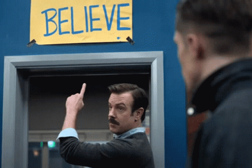 Ted Lasso Afc Richmond GIF - Ted Lasso AFC Richmond Believe - Discover &amp;  Share GIFs