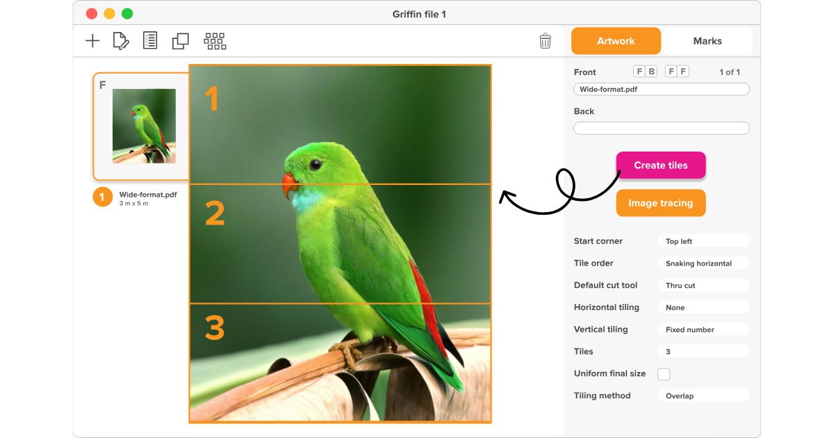 Enfocus launches Griffin+: faster nesting & automation for wide-format