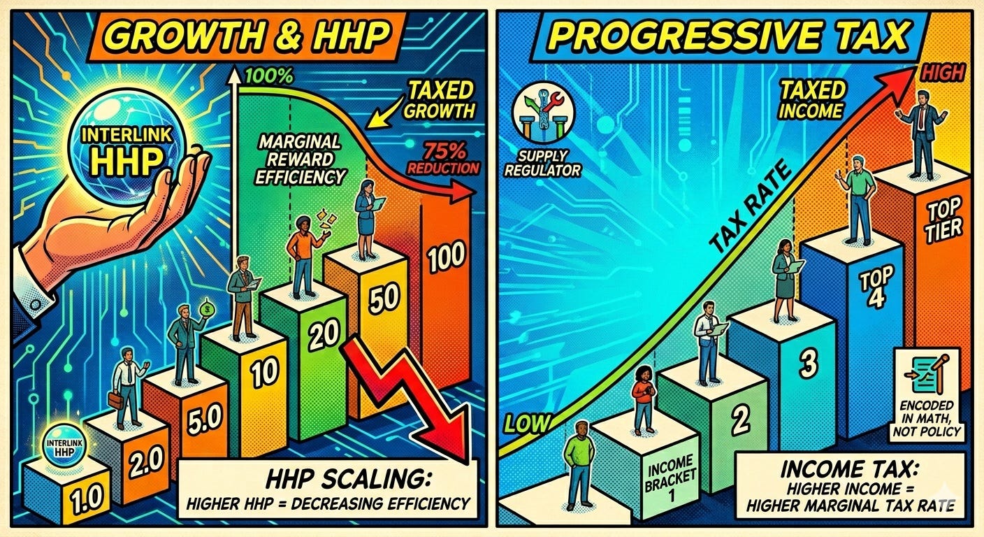 InterLink doesn’t stop growth. It taxes acceleration. InterLink doesn’t stop growth. It taxes acceleration.
