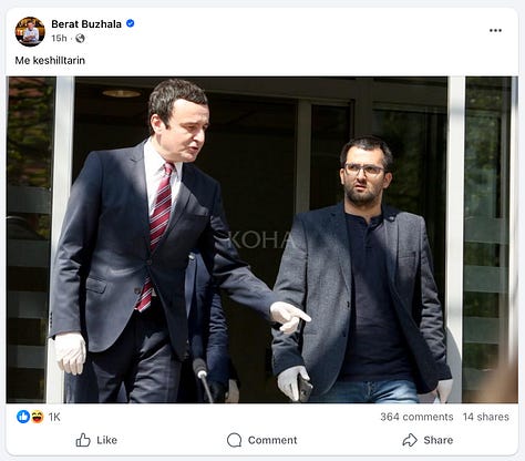 Seria e postimeve te Berat Buzhales