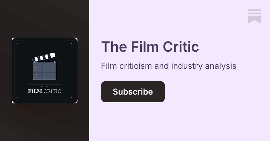 The Film Critic | Benjamin Hegedus | Substack