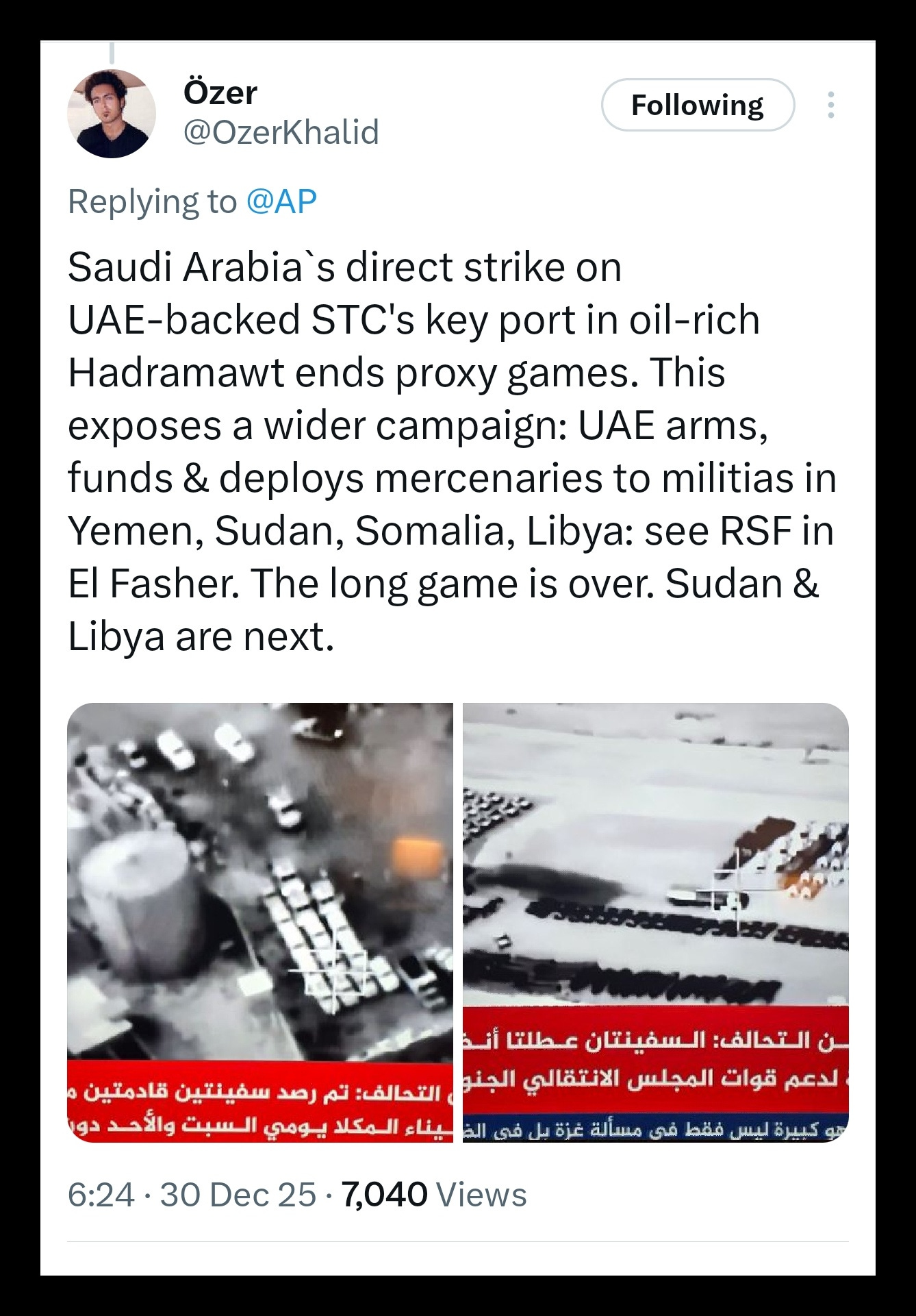 Saudi Arabia and the UAE Break Ranks in Yemen