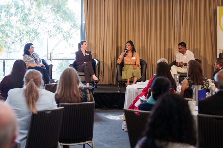 Dr Debra Sayce, Tara Peters and Syona Fernandez