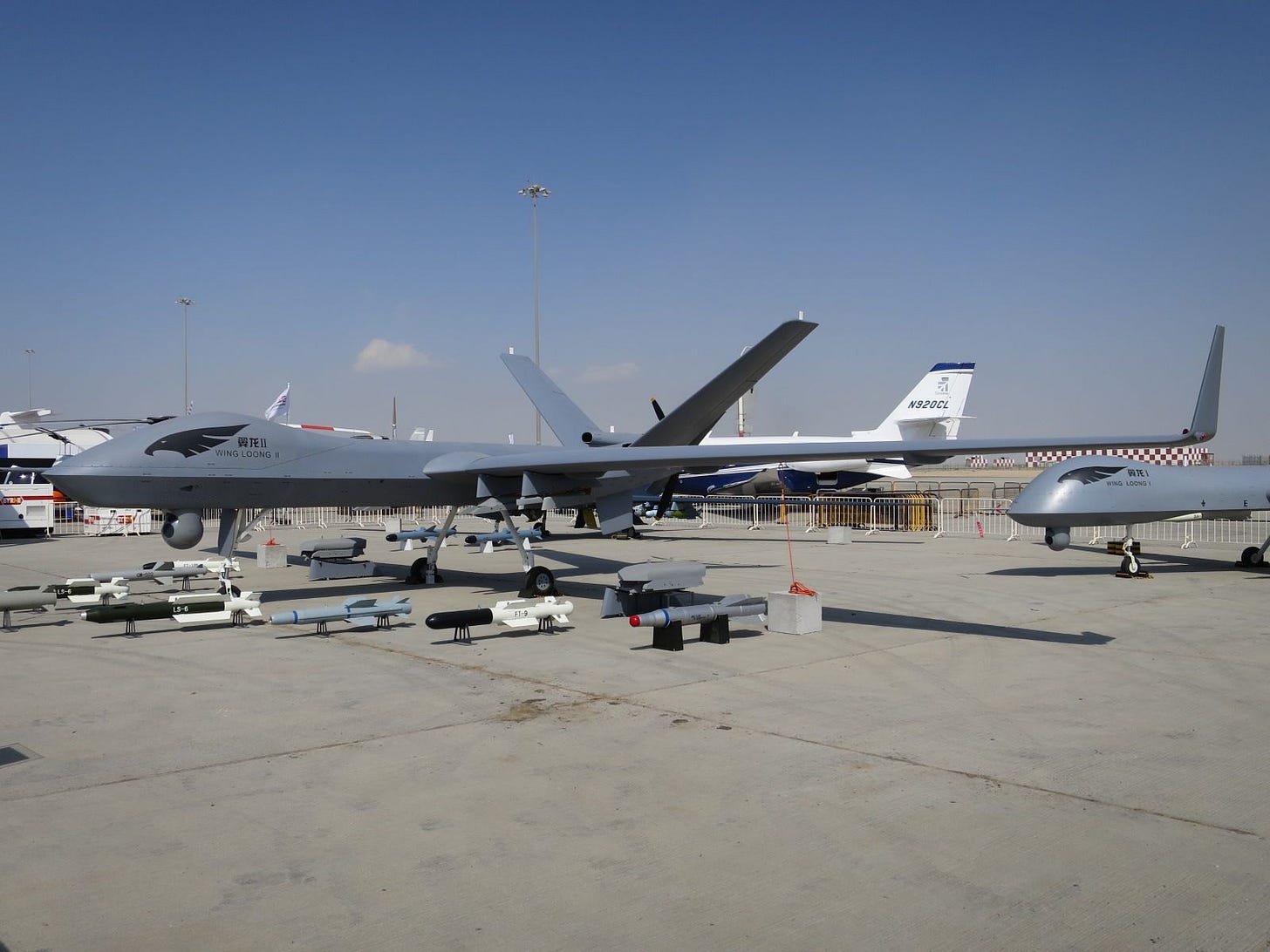 Wing Loong II medium-altitude long-endurance combat drone Wing Loong II medium-altitude long-endurance combat drone