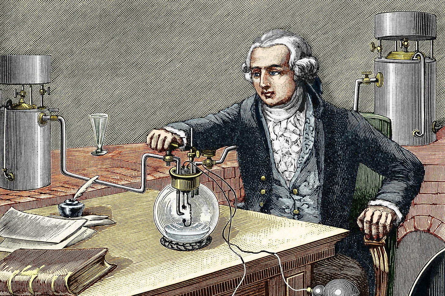Antoine Lavoisier, padre de la química - Soluquisa