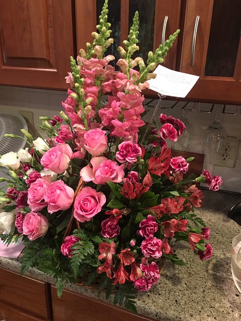 Gorgeous flower arrangements
