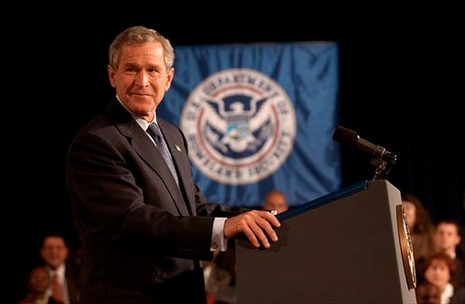 President Bush Signs Homeland Security Appropriations Bill