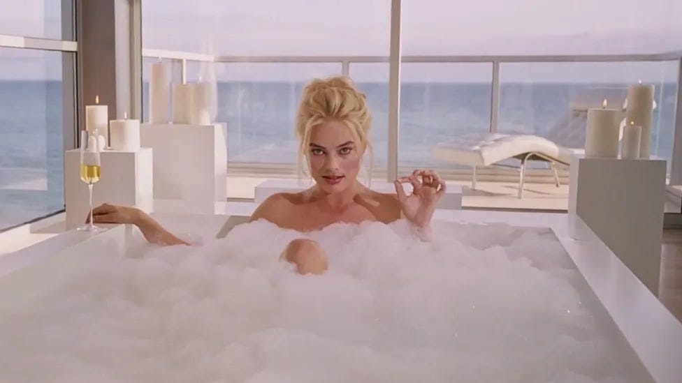 The Story Behind Margot Robbie's Iconic Bubble Bath Scene In The Big Short The Story Behind Margot Robbie's Iconic Bubble Bath Scene In The Big Short