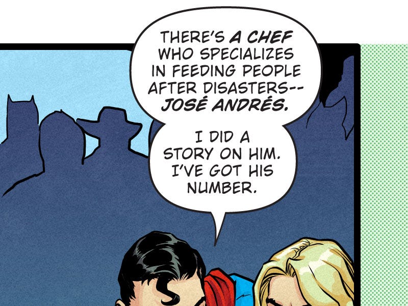 A new comic starring Aquaman, Superman...and me!