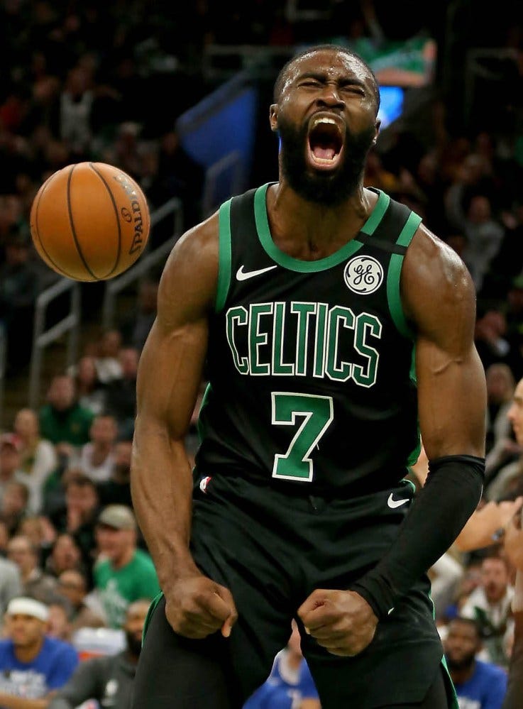 Jaylen Brown slows down to accelerate