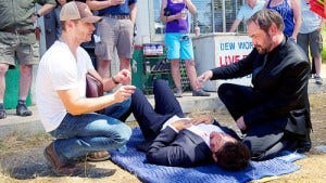 Jensen directs Misha and Mark