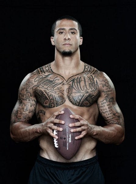 colin kaepernick standing tall for anthem protest colin kaepernick standing tall for anthem protest