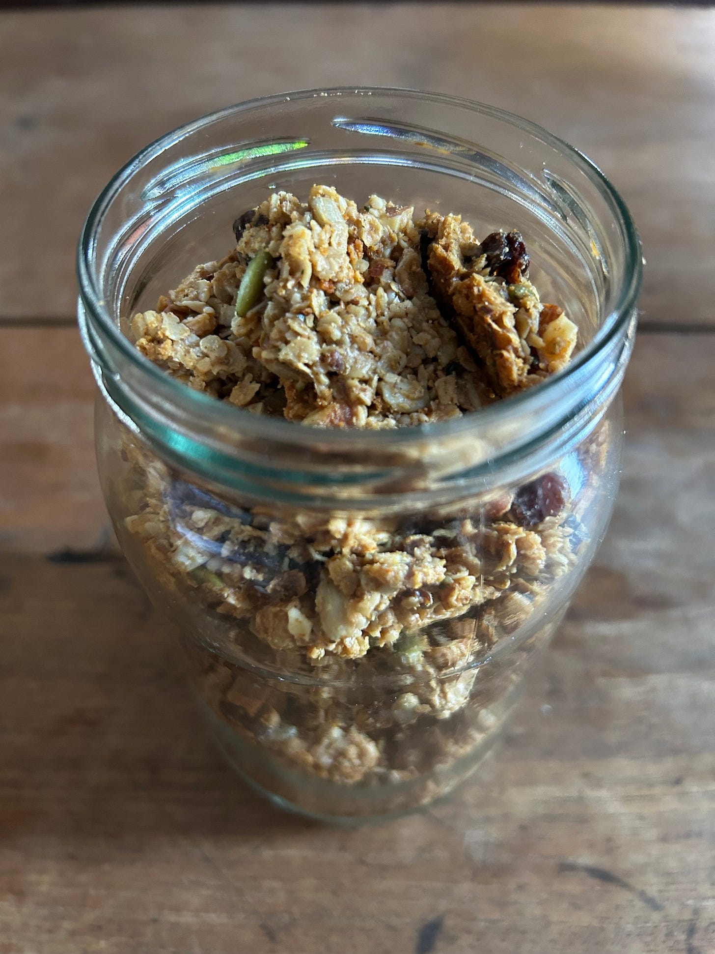 Large Batch High-Protein Granola. | harvestandnourish.com