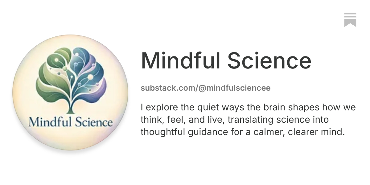 Mindful Science | Substack