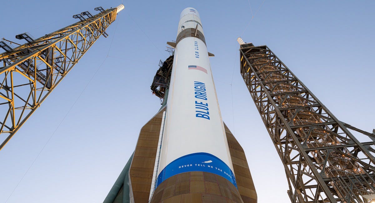 Blue Origin scrubs second New Glenn launch, will try again November 12 |  TechCrunch