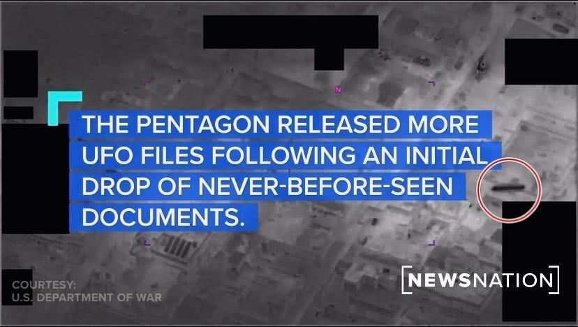 U.S. government UFO videos: "New videos from Pentagon’s second batch of UFO files"