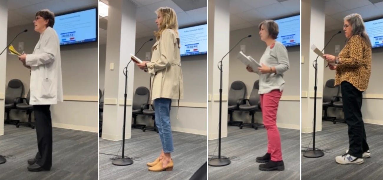 Recap: Virginia Medical Freedom Alliance Members Protest the Covid Jabs for Kids Before the Virginia Board of Health