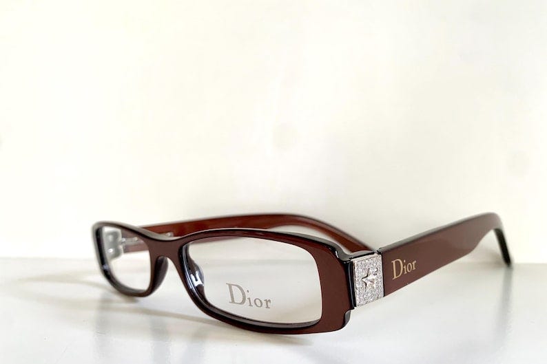 Christian Dior 00s Vintage glasses - 3101 strass star frames image 1