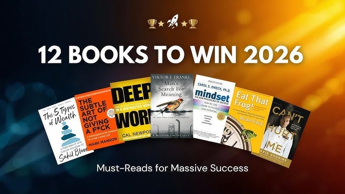 12 Must-Read Books for Personal Growth & Success in 2026 - YouTube