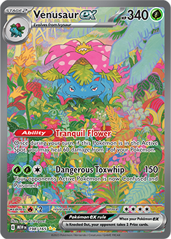 Venusaur ex — 151, 198/165