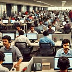 AI agents replacing 95% of customer calls without humans in some companies; Indian IT WARN notices in United States layoffs spiked in Q1 2026; "new-collar" jobs pay more but require different people.