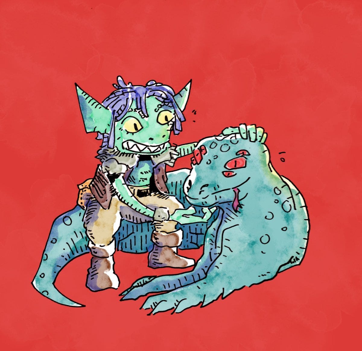 Art by @Ramonkey_art on twitter. Check out his web comic!