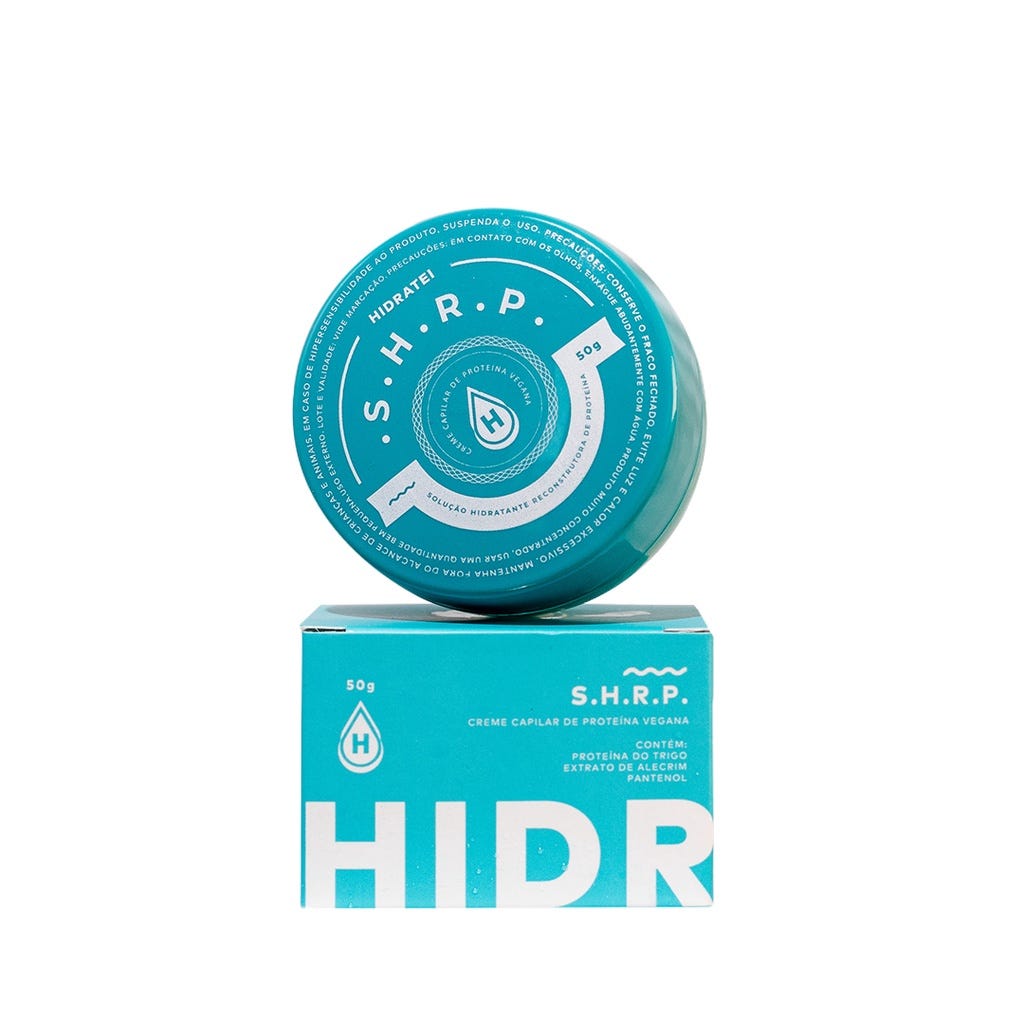Hidratei SHRP - Creme de proteína vegana super concentrado reconstrução e  restauração total 40g | Shopee Brasil
