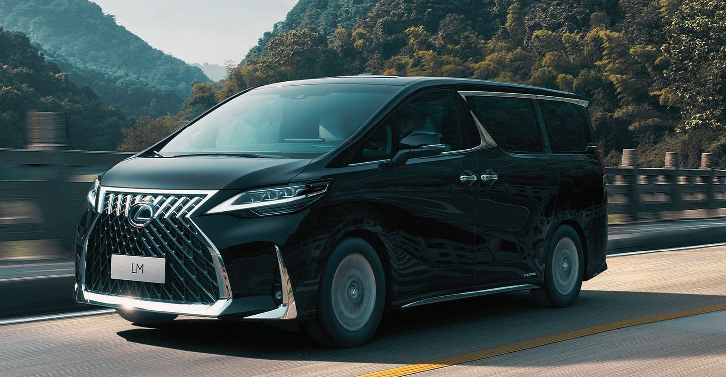 Lexus LM Doors Reportedly Fail to Open After Fatal Crash in China